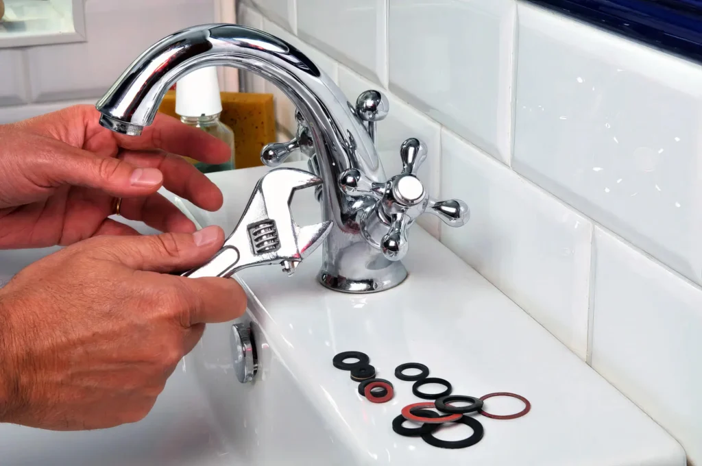 Bathroom faucet repair and fixture replacement by Holly Springs Plumbing Pros